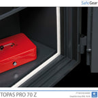 Coffre-fort Topas Pro 70 Z (781 L) - Test d'effraction Grade II