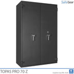 Coffre-fort Topas Pro 70 Z (781 L) - Test d'effraction Grade II
