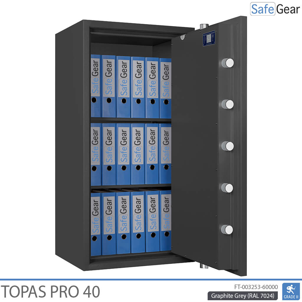 Coffre-fort Topas Pro 40 (194 L) - Test d'effraction Grade II