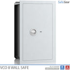 VCO 8 Coffre-fort mural (85 L) - Test anti-effraction Classe 1 - Gris clair - Serrure à clé