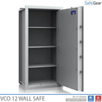 VCO 12 Coffre-fort mural (169 L) - Test anti-effraction Classe 1 - Gris clair - Serrure à clé