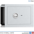 VCO 4 Coffre-fort mural (32 L) - Test anti-effraction Classe 1 - Gris clair - Serrure à clé