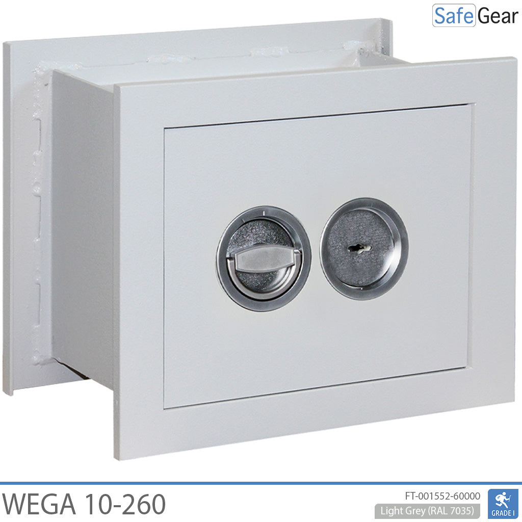 Wega 10-260 Coffre-Fort mural (12 L) - test d’effraction Classe 1