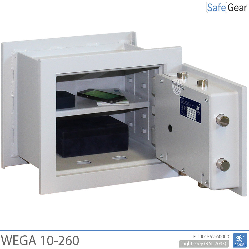 Wega 10-260 Coffre-Fort mural (12 L) - test d’effraction Classe 1