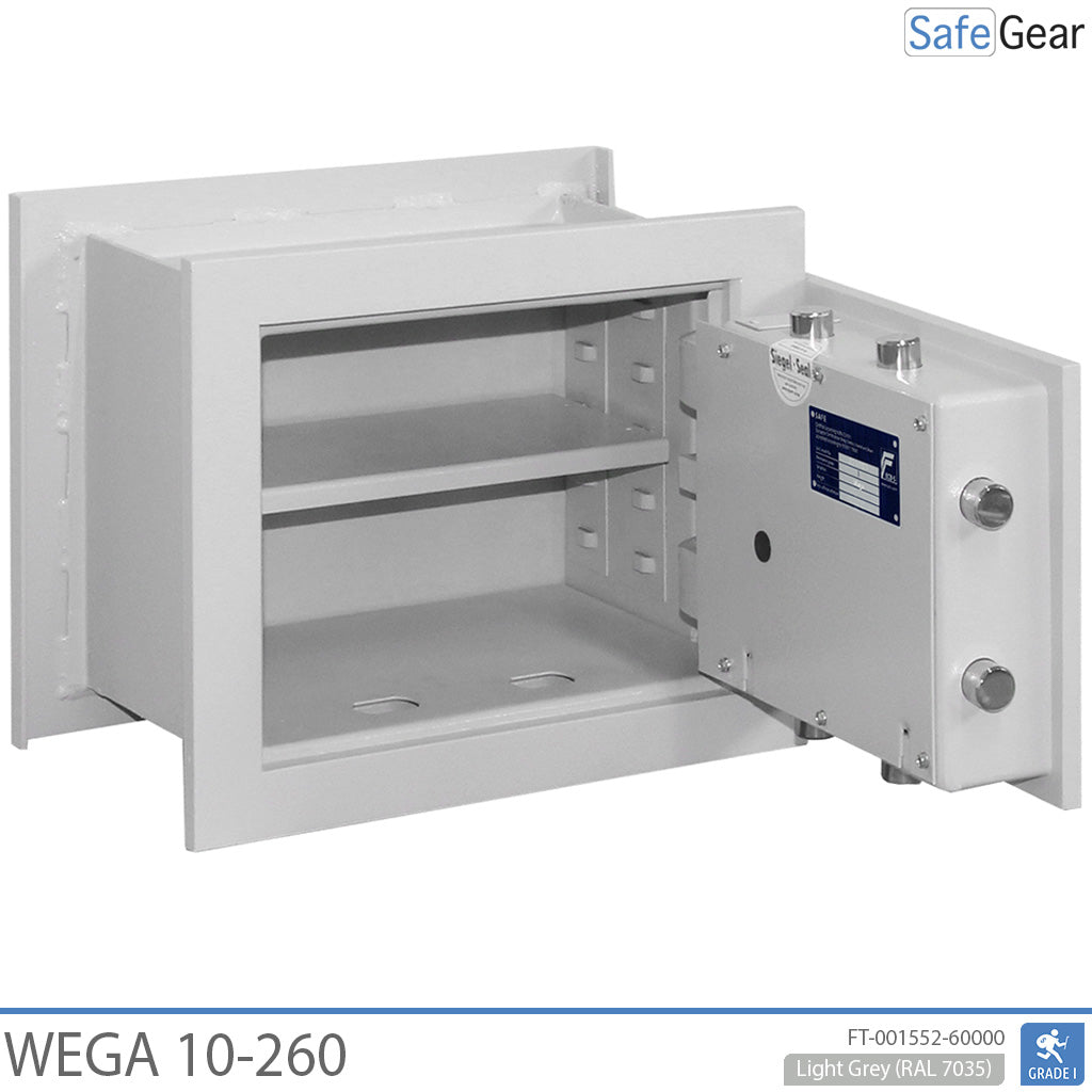 Wega 10-260 Coffre-Fort mural (12 L) - test d’effraction Classe 1