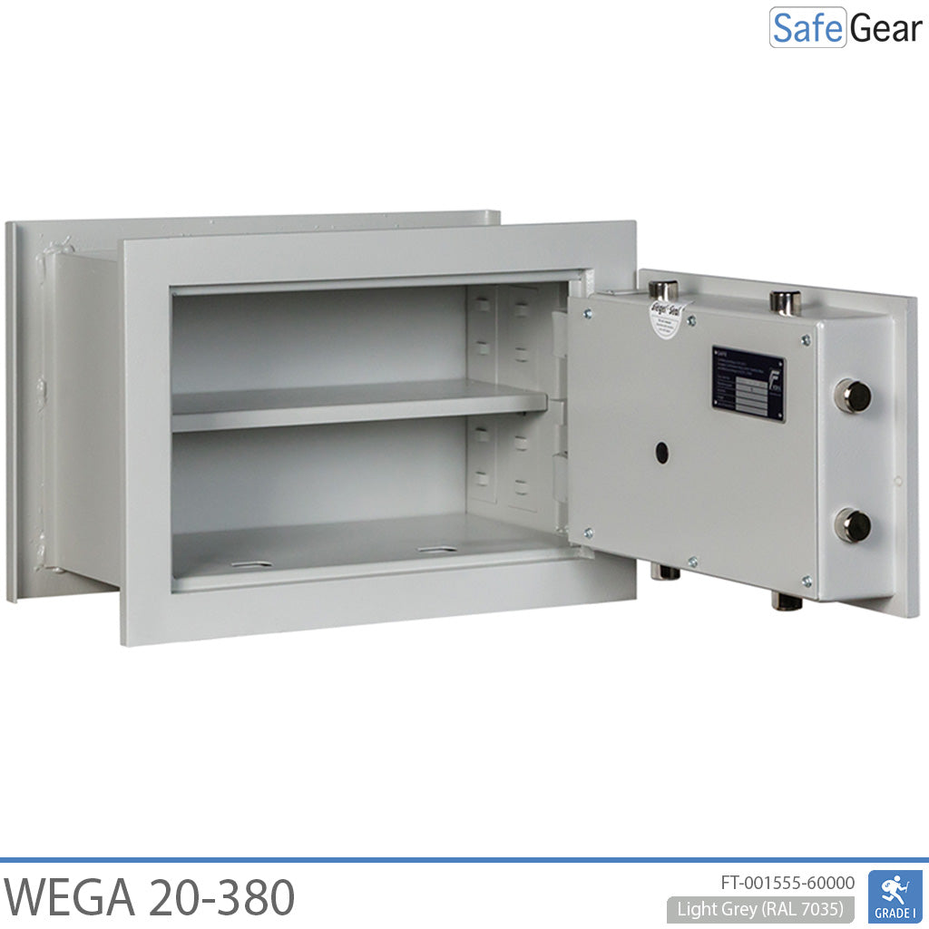 Wega 20-380 Coffre-Fort mural (27 L) - test d’effraction Classe 1