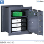Wega 40-380 Coffre-Fort mural (50 L) - test d’effraction Classe 1