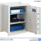 Wega 50-380 Coffre-Fort mural (62 L) - test d’effraction Classe 1
